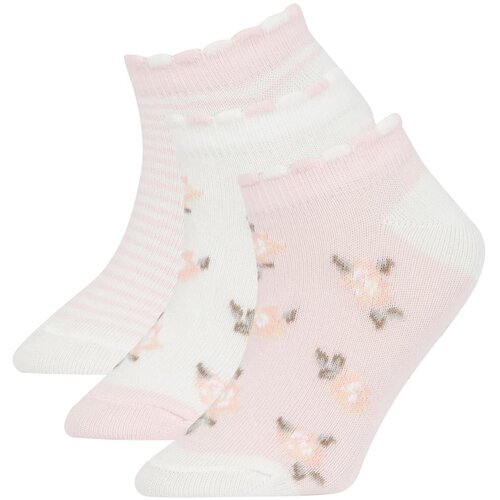 Defacto Girl&amp;#039;s 3-Piece Cotton Long Socks Slike
