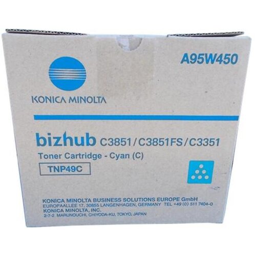 Konica Minolta Toner TNP-49 (A95W450) (plava), original Cene