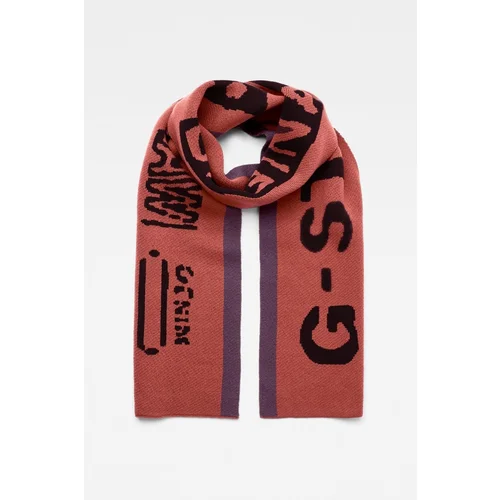 G-star Scarf - Effo vector scarf brick