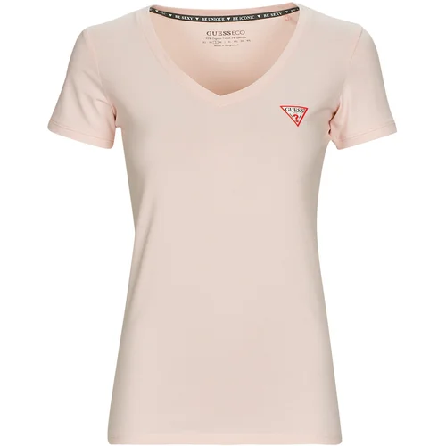 Guess SS VN MINI TRIANGLE TEE Ružičasta