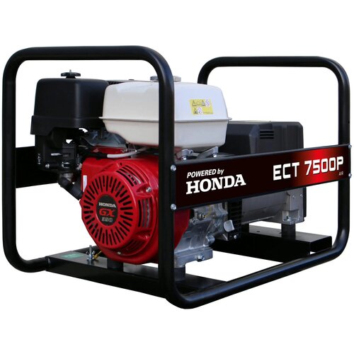 Honda bencinski električni agregat ECT7500P AVR, trifazni agregat z regulacijo napetosti in za&scaron;čito IP54 - Cene