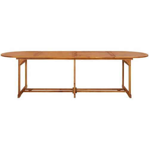 vidaXL Vrtna jedilna miza 280x90x75 cm trden akacijev les Cene