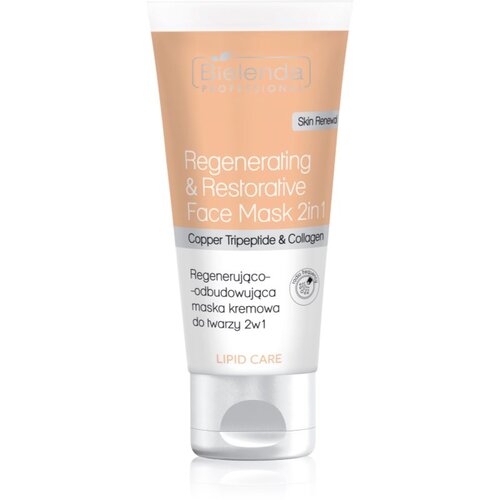 Bielenda Professional Lipid Care Regenerating & Restorative Face Mask 2in1 regenerirajuća maska za lice s kolagenom 150 ml Cijene