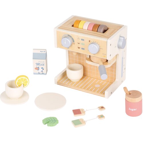 New Classic Toys Leseni aparat za kavo z dodatki Slike