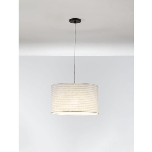 Nova Luce Bijela lanena viseća svjetiljka &amp;oslash; 50 cm Linnet &amp;ndash; Slike