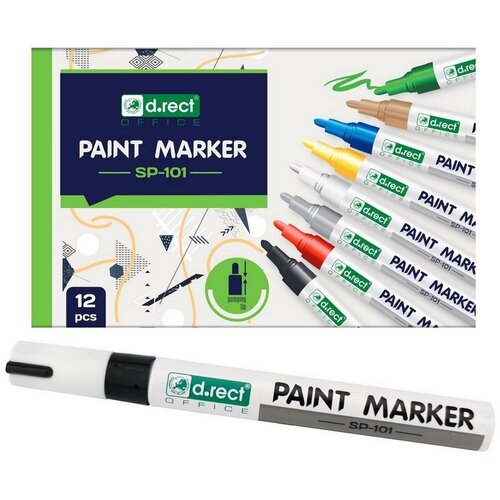 Flomaster paint marker levia sp-101 črn 206002 LEVIA Cene