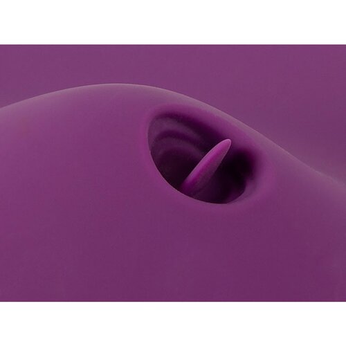 You2Toys 2 - punjivi, radio, vibrator za podlogu za lizanje (ljubičasta) Slike