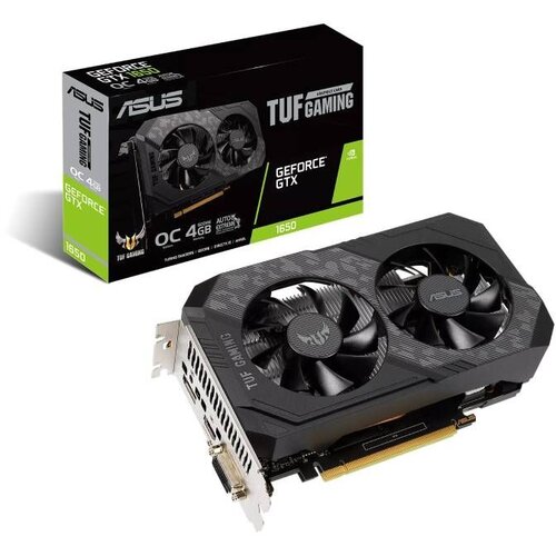 Asus VGA NVIDIA GeForce GTX 1650 4GB GDDR6 128bit, DVI, HDMI, DP TUF-GTX1650-O4GD6-P-V2-GAMING Cijene