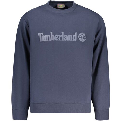 Timberland mu&amp;scaron;ka dukserica s okruglim izrezom i tiskanim logotipom tamnoplava Slike