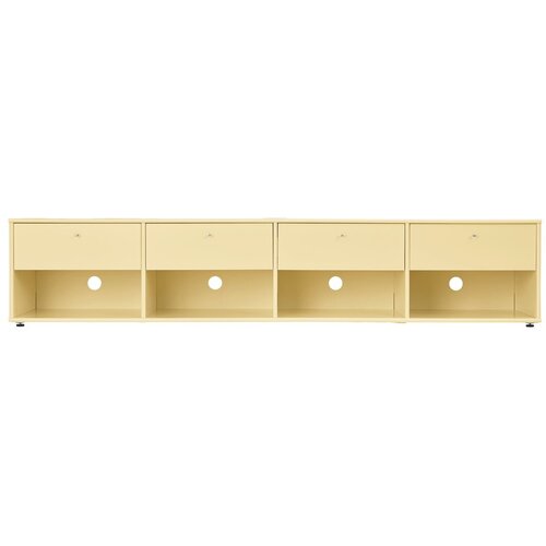 Hammel Furniture Svijetlo žuta TV komoda 214x45 cm Mistral – Cijene