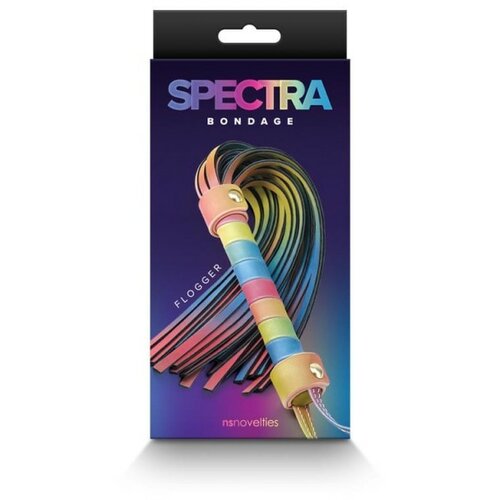 Spectra Bondage - Flogger - Rainbow NSTOYS1055 Slike