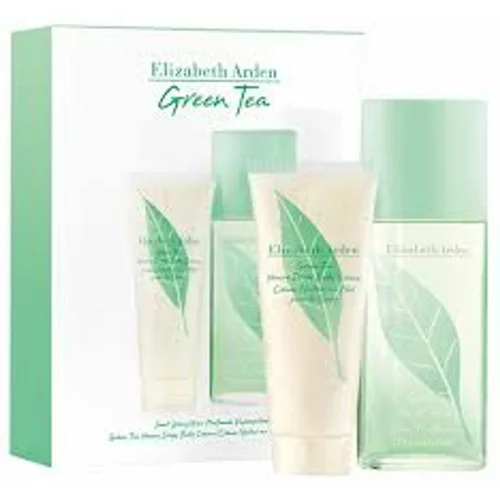 Elizabeth Arden Green Tea darilni set parfumska voda 100 ml + krema za telo Honey Drops 100 ml za ženske