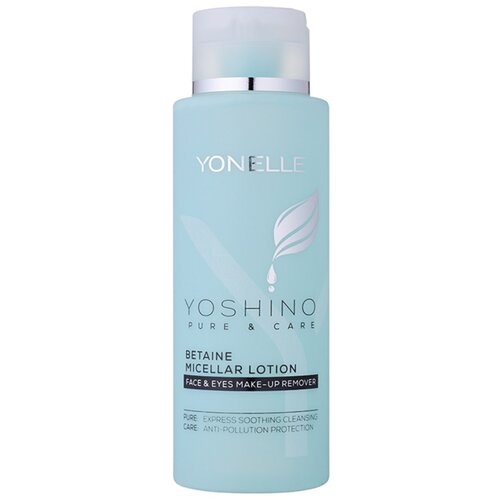 Yonelle Yoshino Pure&Care micelarna voda z betainom za intenzivno hidracijo 400 ml Cene