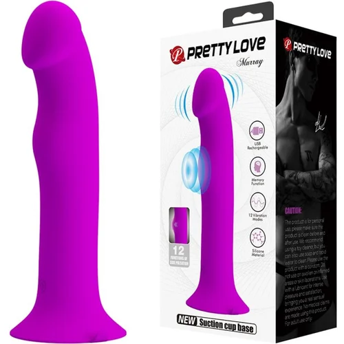 PRETTY LOVE FLIRTATION PRETTY LOVE - MURRAY VIBRATOR AND STIMULATOR PURPLE