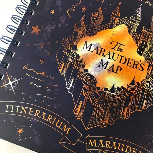 Pyramid International HARRY POTTER (MARAUDERS MAP) A4 WIRO NOTEBOOK Slike