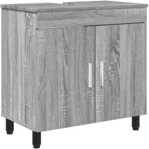 vidaXL Kopalni&scaron;ka enota Siva Sonoma 60 x 35 x 60 cm Inženirski les, (5000246286) Cene