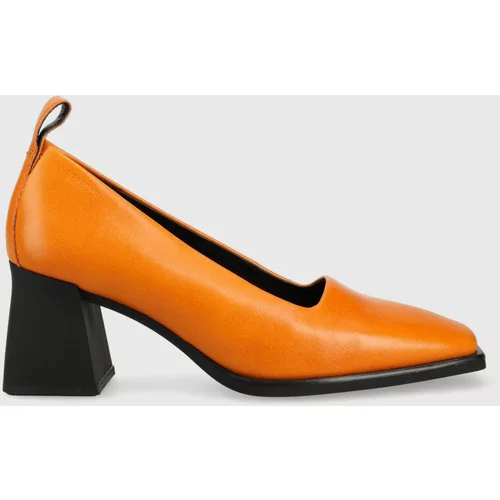 Vagabond Shoemakers Usnjeni salonarji HEDDA oranžna barva, 5303.101.44