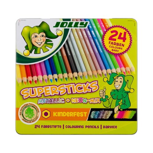 Jolly Superstick kinderfest Metallic &amp;amp; Neon Mix Slike