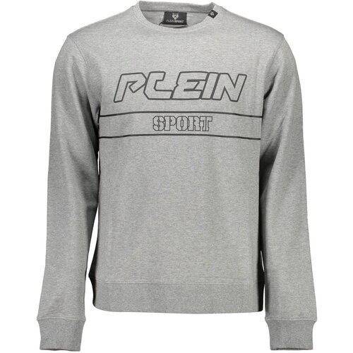 Plein Sport SWEATSHIRT WITHOUT ZIP MAN GRAY Cene