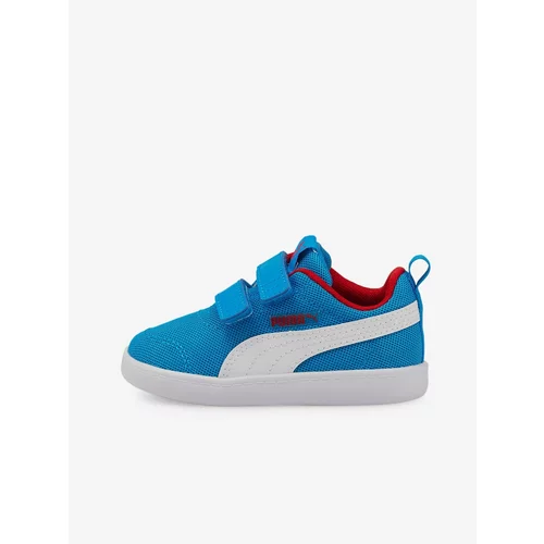 Puma Blue Kids Sneakers Courtflex v2 - Guys