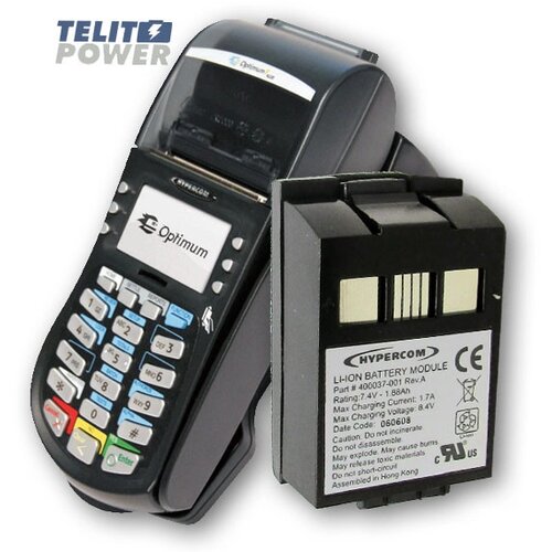 Telit Power Reparacija baterije Li-Ion 7.4V 2000mAh za Hypercom M4230 | Slike