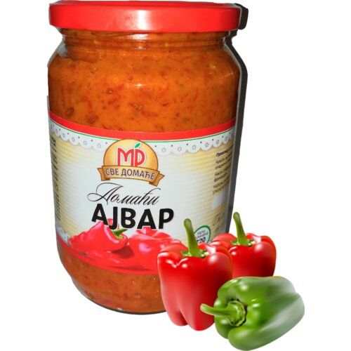 Sve domaće - MR PR Miladin Rogović - Čačak Ajvar 720ml Slike