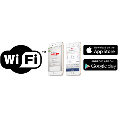 Beha PV06 norve&amp;scaron;ki radijator zidni 600W WiFi Slike