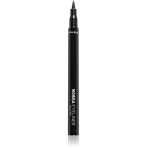 NOBEA Day-to-Day Liquid Pen Eyeliner vodoodporno tekoče črtalo za oči v peresu odtenek Ultra Black 1,2 ml