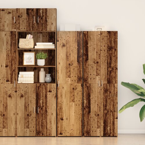 VidaXL Visoka omara iz starega lesa 45x42.5x185 cm MDF Slike