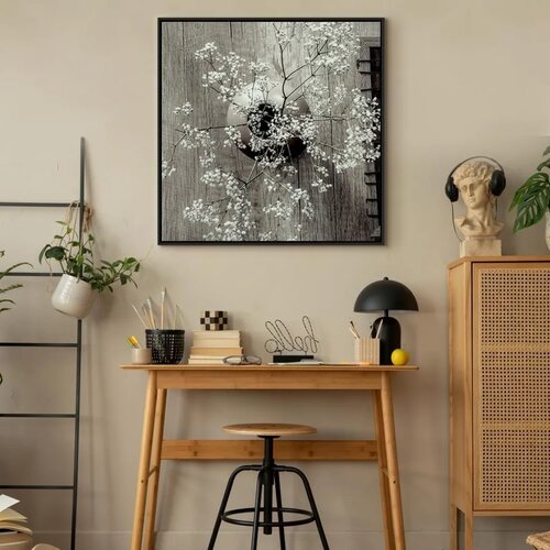  Slika - Dried Flowers (1 Part) Square 60x60 Slike