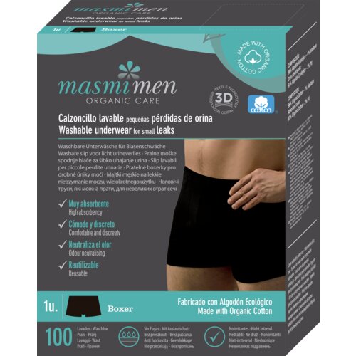 masmi Moške boksarice za inkontinenco - M Cene