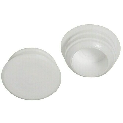 EXPO AMBIENTE Pokrivna kapica (Plastika, Bijele boje, Promjer: 9 mm, 10 Kom.) Slike