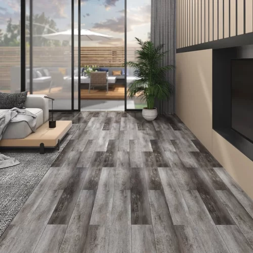  146564 PVC Flooring Planks 5,02 m² 2 mm Self-adhesive Striped Wood