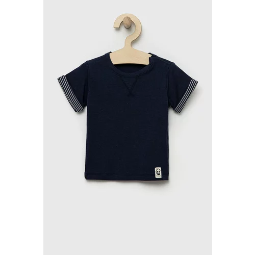 United Colors Of Benetton Kratka majica za dojenčka mornarsko modra barva
