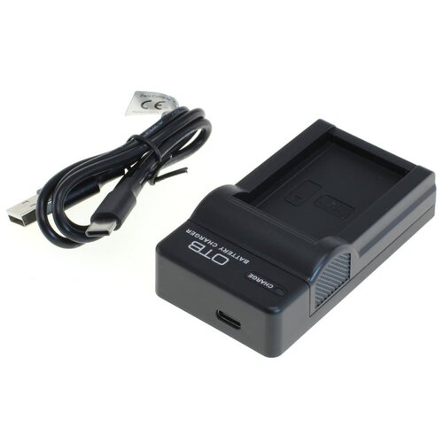 OTB Polnilec za baterijo Panasonic DMW-BCL7, MicroUSB Slike