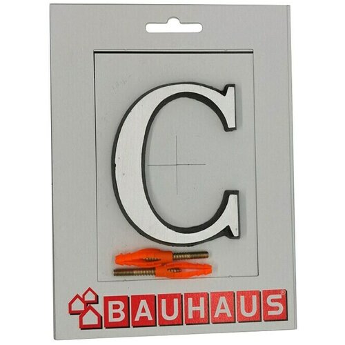 Kućni broj C (Visina: 80 mm, Srebrne boje, Aluminij) Cijene