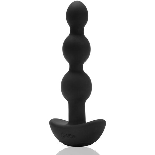 b-Vibe Analne kroglice Triplet, črne Cene