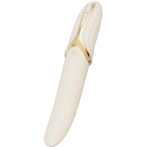 Zalo Eve - Luksuzni vibrator z grelnikom za polnjenje (bel) Cene