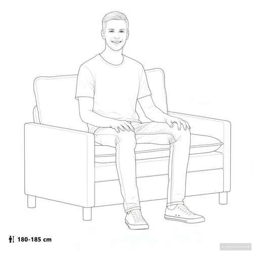  Set sofe 2 pcs Žuta Bar&amp;scaron;un Slike