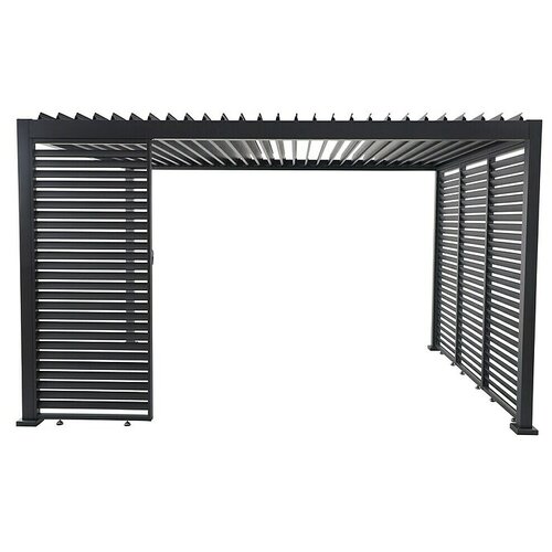SUNFUN Milos Bočna stranica paviljona lamelna (Š x V: 92 x 221,5 cm, null, Antracit) Cijene