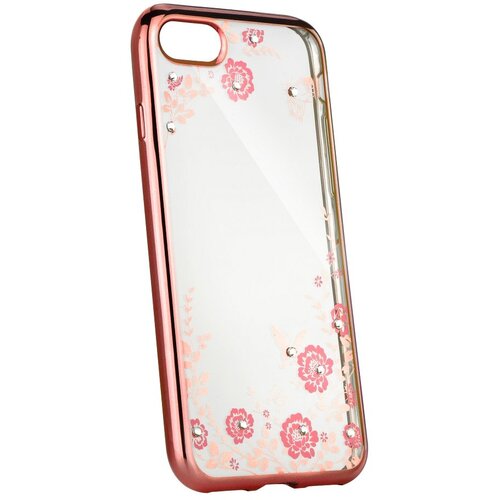  Gumijasti / gel etui Flower za Huawei P30 Lite - bronasti Cene