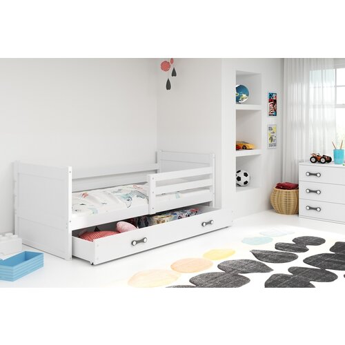 BestBed krevet rico s ladicom (bijela-bijela) Cijene