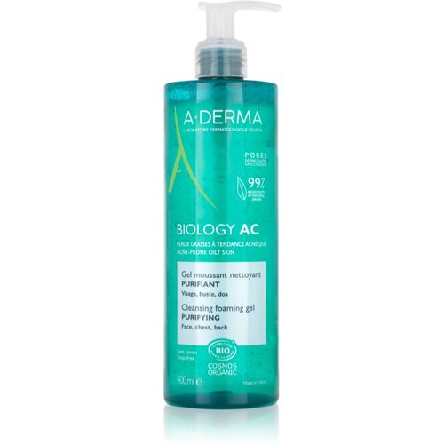 A-derma Biology čistilni penasti gel za mastno in mešano kožo 400 ml Cene