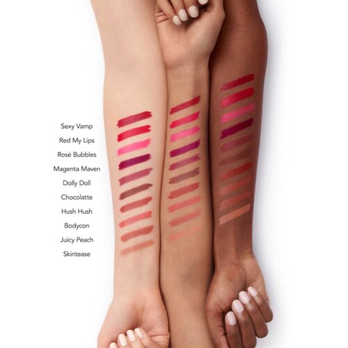 Buxom FULL-ON&amp;trade; PLUMPING SATIN LIPSTICK kremasti ruž za usne s plumping efektom nijansa Magenta Maven 2.5 ml Slike