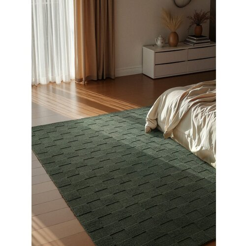 Villeroy Boch Tamno zeleni ručno rađen vunen tepih 160x230 cm Scala &amp;ndash; Slike