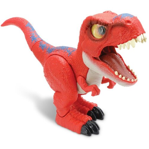 Dino Unleashed Pomična figura Walking & roaring T-rex, Crvena Cene