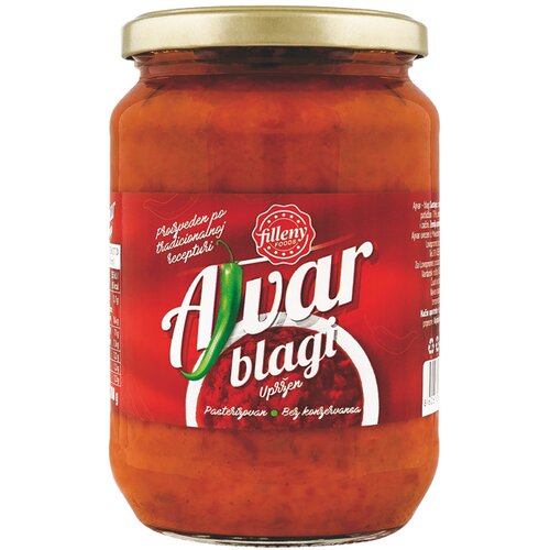 FILLENY FOODS Ajvar blagi upržen, 680g Cene