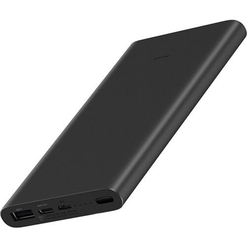 Xiaomi prenosivi punjač mi 18W fast charge power bank 3/10000mAh/USBx2, micro usb, usb type-c/crna Slike