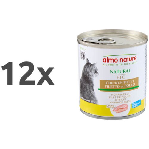 Almo Nature HFC Natural – piščančji file – 280 g 12 x 280 g Cene