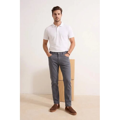 Trendyol muške pantalone Tmnss26Pl00017, antracit / siva Cene